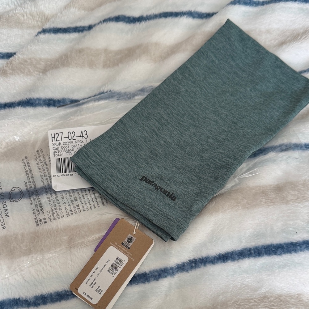 Patagonia Capilene Cool Daily Sun Mask – Regen Green